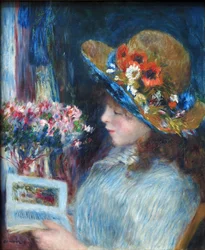 Lesendes Mädchen